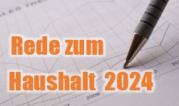 Rede zum Haushalt 2024